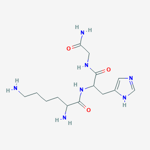molecular formula C14H25N7O3 B14069222 Bursin 
