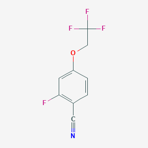 2-Fluoro-4-(2,2,2-trifluoroethoxy)benzonitrile