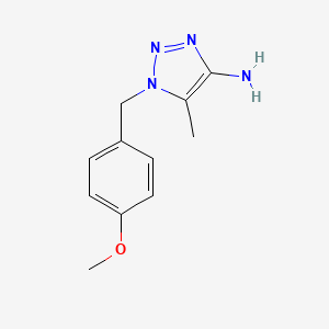 1-(4-Methoxybenzyl)-5-methyl-1H-1,2,3-triazol-4-amine
