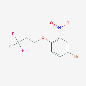 5-Bromo-2-(3,3,3-trifluoropropyloxyl)nitrobenzene