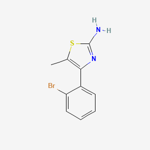 4-(2-Bromophenyl)-5-methylthiazol-2-ylamine