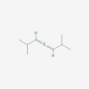 molecular formula C9H16 B14069568 2,6-Dimethylhepta-3,4-diene CAS No. 69888-08-0