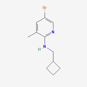 5-bromo-N-(cyclobutylmethyl)-3-methylpyridin-2-amine
