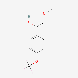 2-Methoxy-1-(4-(trifluoromethoxy)phenyl)ethanol