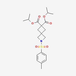 Diisopropyl 2-tosyl-2-azaspiro[3.3]heptane-6,6-dicarboxylate