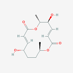 molecular formula C14H20O6 B140700 Clonostachydiol CAS No. 147317-35-9