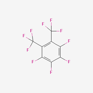 molecular formula C8F10 B14070074 o-Xylene, decafluoro- CAS No. 1978-04-7