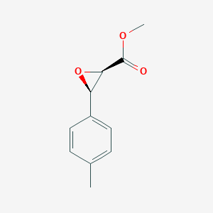 molecular formula C11H12O3 B14070143 methyl (2R,3S)-3-(4-methylphenyl)oxirane-2-carboxylate 