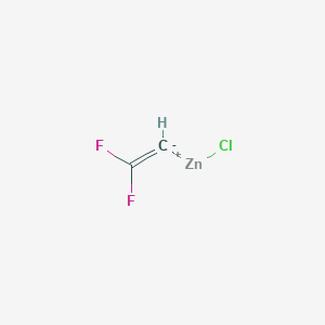 molecular formula C2HClF2Zn B14070156 Zinc, chloro(2,2-difluoroethenyl)- CAS No. 101032-99-9
