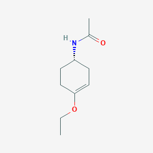 N-[(1S)-4-ethoxycyclohex-3-en-1-yl]acetamide
