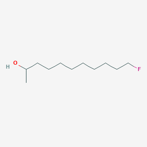 molecular formula C11H23FO B14070473 11-Fluoroundecan-2-OL CAS No. 101803-63-8