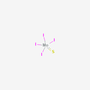 molecular formula I4MoS B14070504 Tetraiodo(sulfanylidene)molybdenum CAS No. 102714-11-4