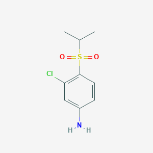 3-Chloro-4-(propane-2-sulfonyl)aniline