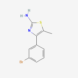 4-(3-Bromophenyl)-5-methylthiazol-2-ylamine