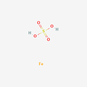 molecular formula FeH2O4S B140709 Iron dextran CAS No. 9004-66-4