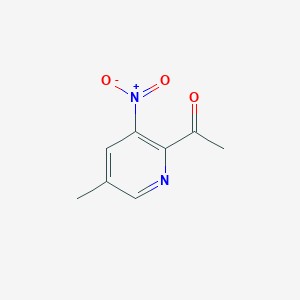 1-(5-Methyl-3-nitropyridin-2-yl)ethanone