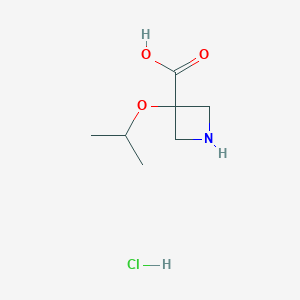 3-Isopropoxyazetidine-3-carboxylic acid hydrochloride