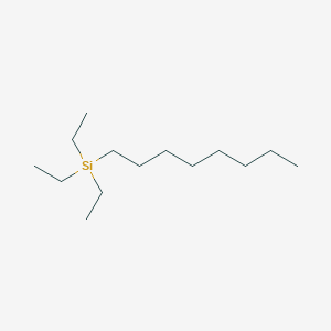 molecular formula C14H32Si B14071253 Triethyl(octyl)silane CAS No. 10175-53-8