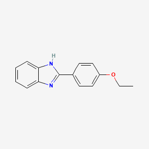 molecular formula C15H14N2O B14071476 2-(4-ethoxyphenyl)-1H-benzimidazole CAS No. 67370-33-6
