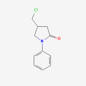 4-(Chloromethyl)-1-phenyl-pyrrolidin-2-one