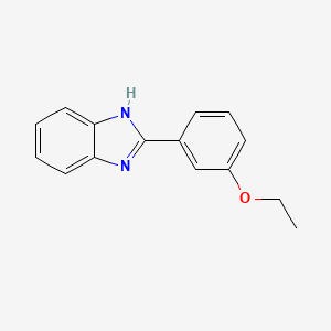 molecular formula C15H14N2O B14071546 2-(3-ethoxyphenyl)-1H-benzimidazole 