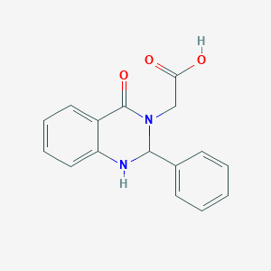2-(4-Oxo-2-phenyl-1,2-dihydroquinazolin-3(4H)-yl)acetic acid