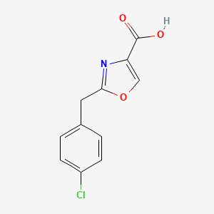 2-(4-Chlorobenzyl)oxazole-4-carboxylic Acid