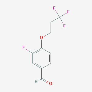 3-Fluoro-4-(3,3,3-trifluoropropoxy)benzaldehyde