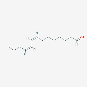 molecular formula C14H24O B14071680 8Z,10Z-Tetradecadienal 
