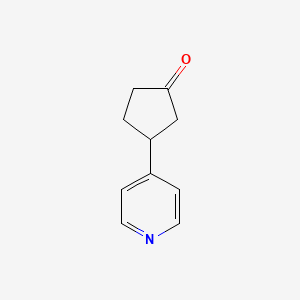3-(4-Pyridyl)cyclopentan-1-one