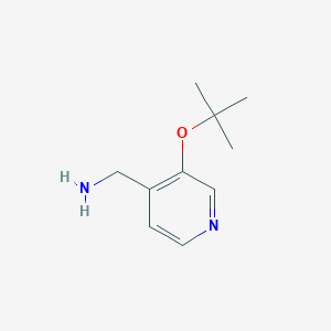 (3-Tert-butoxypyridin-4-yl)methanamine