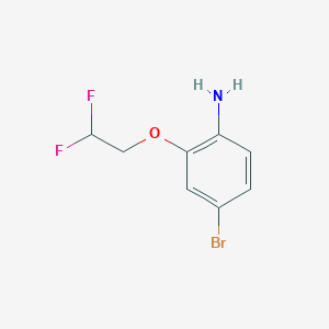 4-Bromo-2-(2,2-difluoroethoxy)-phenylamine