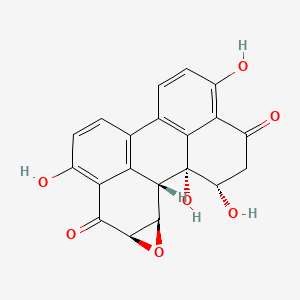 molecular formula C20H14O7 B14071813 Stemphyltoxin I CAS No. 102694-30-4