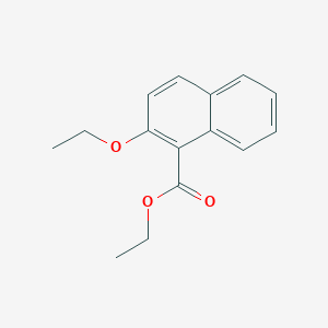 molecular formula C15H16O3 B1407212 Ethyl 2-ethoxy-1-naphthoate CAS No. 773135-79-8