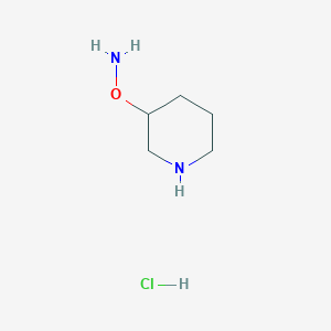 O-(piperidin-3-yl)hydroxylamine hydrochloride