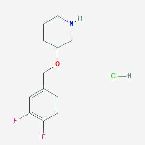 3-((3,4-Difluorobenzyl)oxy)-piperidine hydrochloride