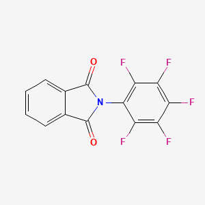 molecular formula C14H4F5NO2 B14072290 2-(Perfluorophenyl)isoindoline-1,3-dione CAS No. 168417-28-5
