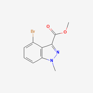 Methyl 4-bromo-1-methyl-1H-indazole-3-carboxylate