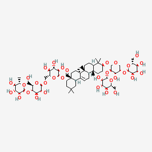 molecular formula C65H106O31 B14072444 Begoniifolide D CAS No. 781676-86-6
