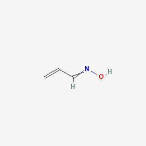 molecular formula C3H5NO B14072560 (E)-acrylaldehydeoxime 
