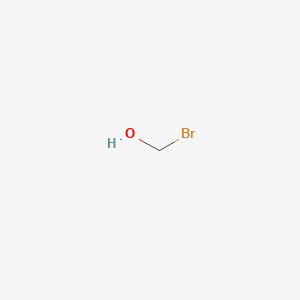 molecular formula CH3BrO B14072590 Methanol, bromo- CAS No. 50398-29-3