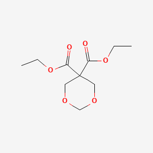 molecular formula C10H16O6 B14072757 Diethyl 1,3-dioxane-5,5-dicarboxylate CAS No. 51335-73-0