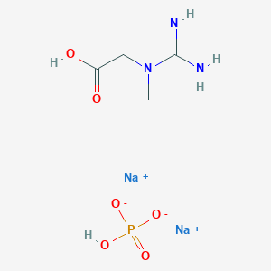 molecular formula C4H10N3Na2O6P B14072936 Creatine phosphate disodium 
