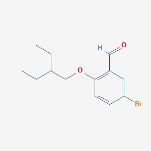 5-bromo-2-(2-ethylbutoxy)Benzaldehyde
