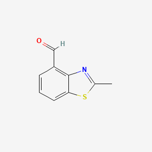 2-Methylbenzo[d]thiazole-4-carbaldehyde