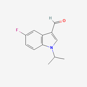 5-fluoro-1-isopropyl-1H-indole-3-carbaldehyde