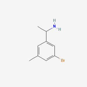 1-(3-Bromo-5-methylphenyl)ethan-1-amine