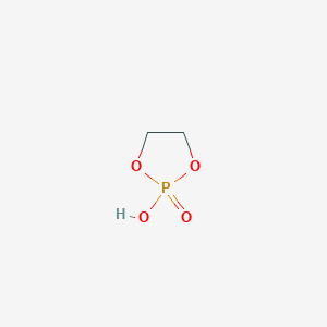 molecular formula C2H5O4P B14073141 Ethylene phosphate CAS No. 6711-47-3