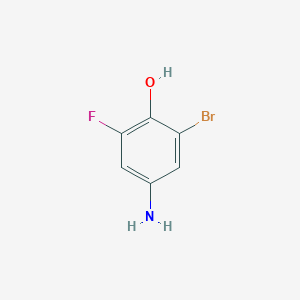 3-Bromo-5-fluoro-4-hydroxyaniline