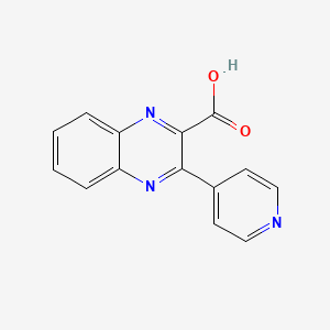 3-Pyridin-4-yl-quinoxaline-2-carboxylic acid